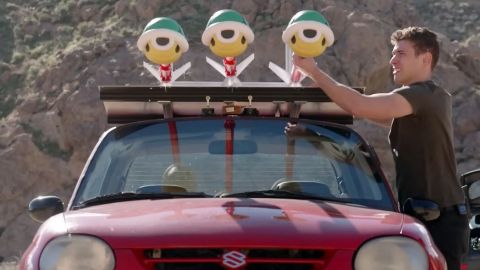 Youtuber revoluciona mundo de los autos con Mario Kart casero