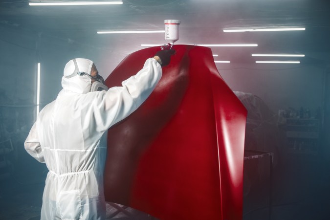 tipos de pintura de carro