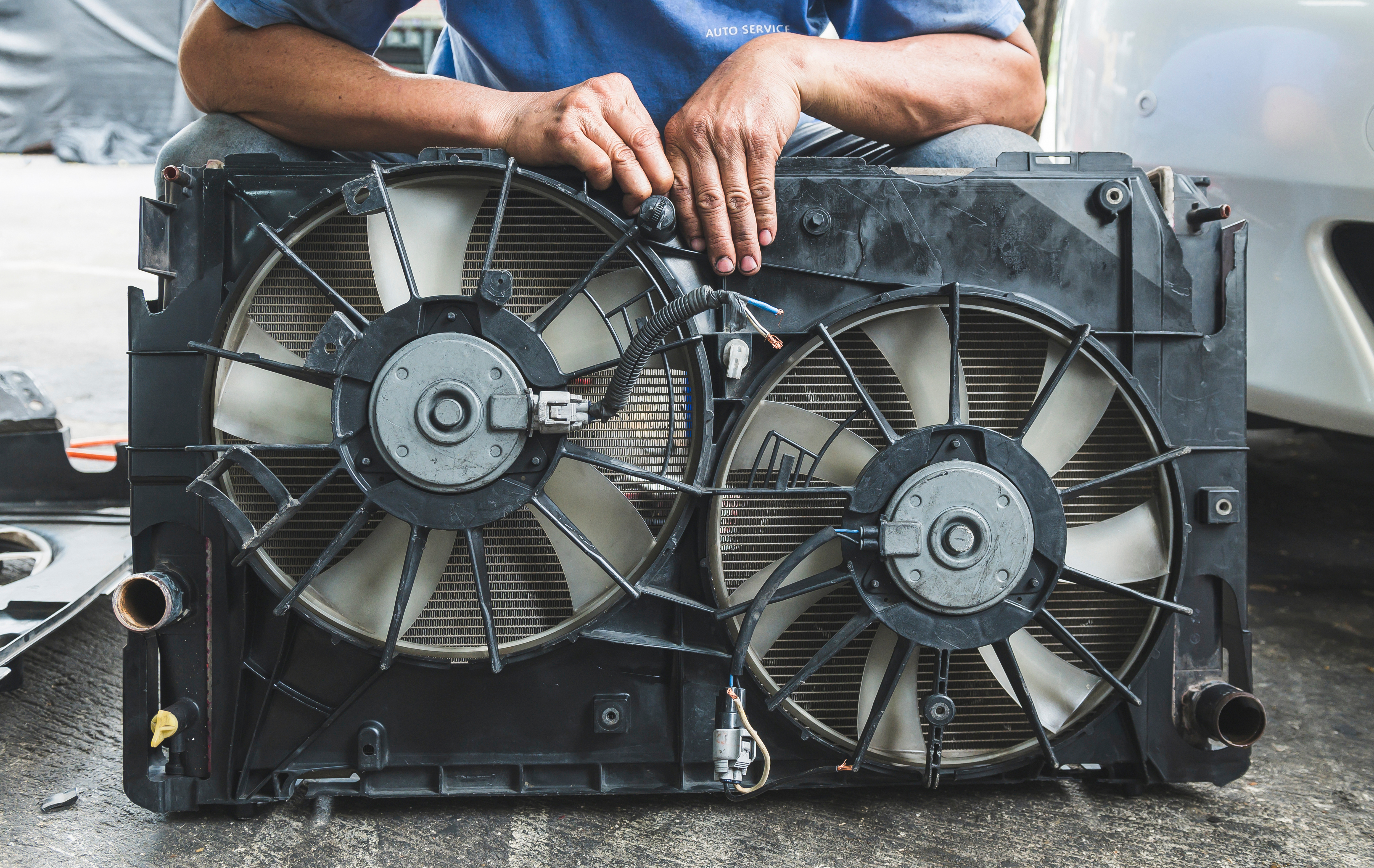 ¿Se puede conducir con el ventilador del radiador dañado?