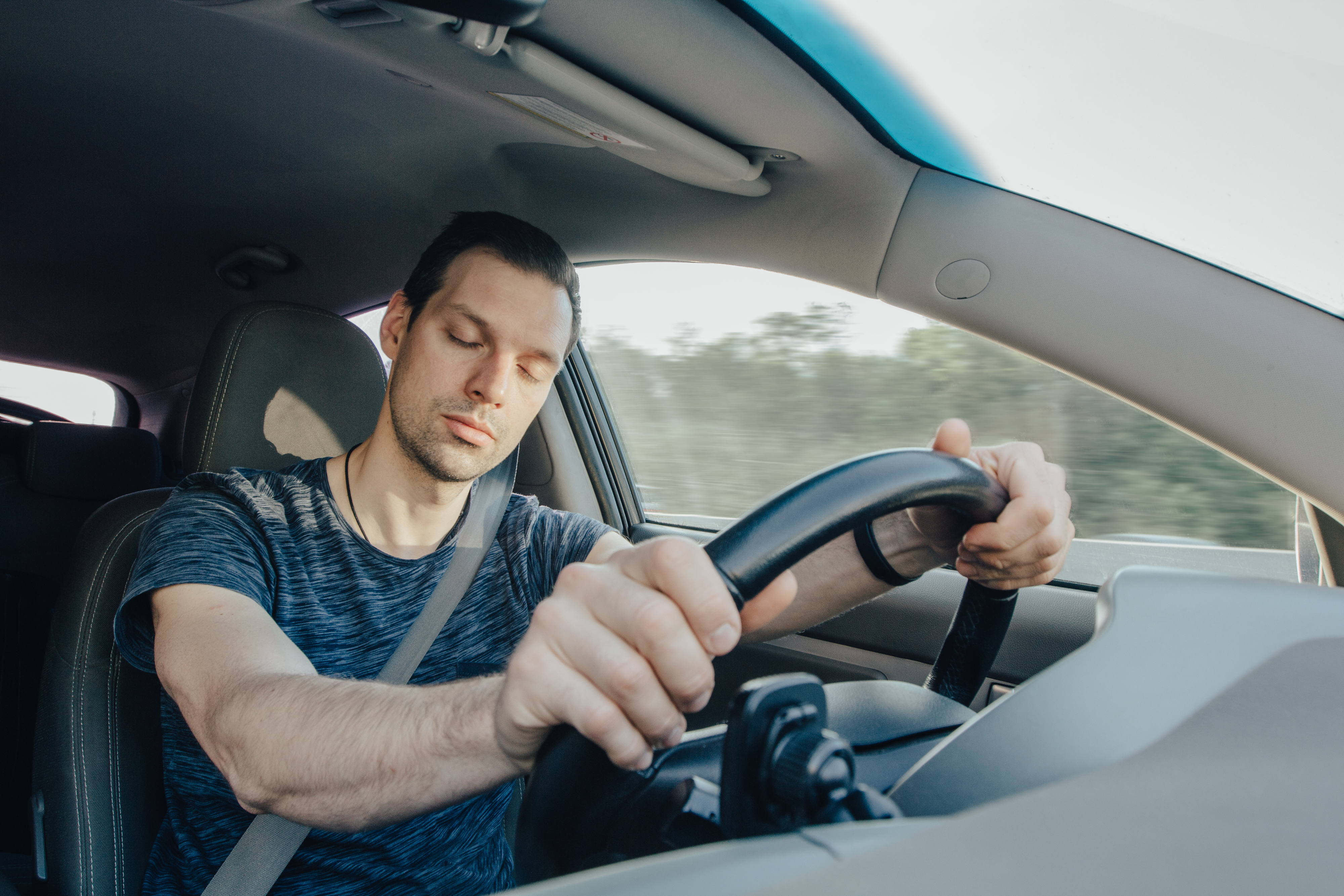 conducción con sueño accidentes