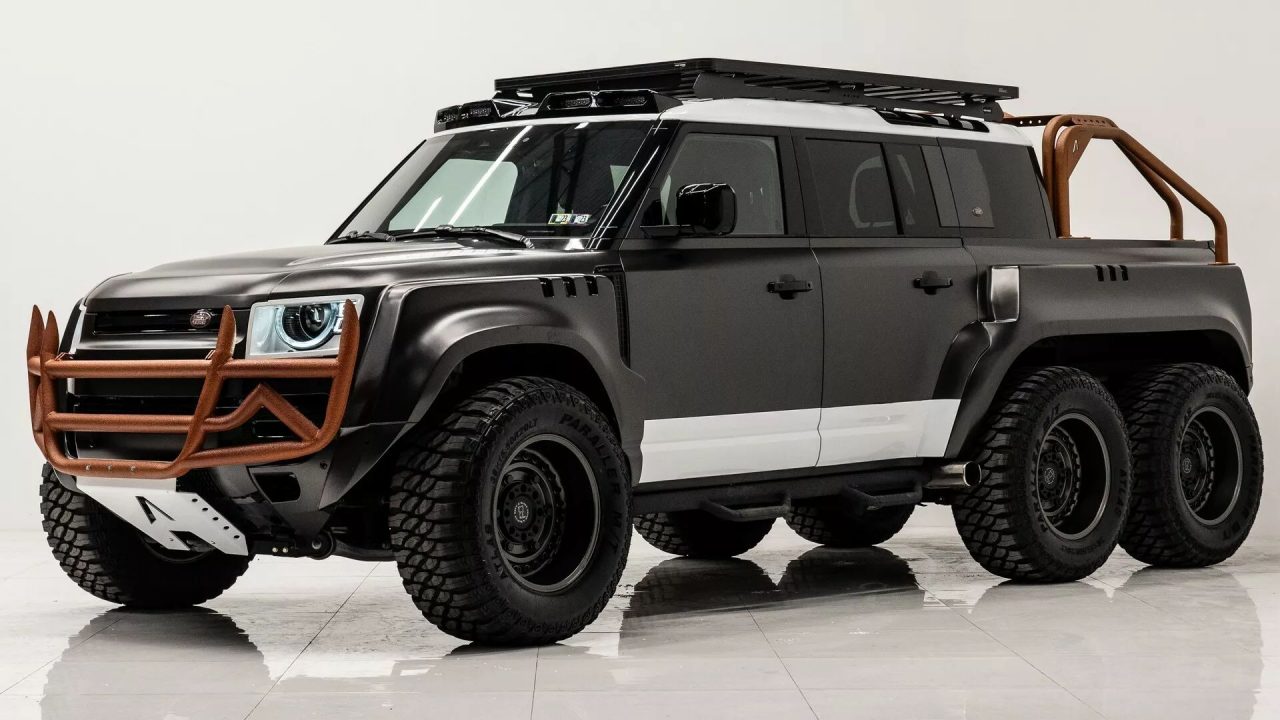 Land Rover Defender 6x6: el todoterreno definitivo