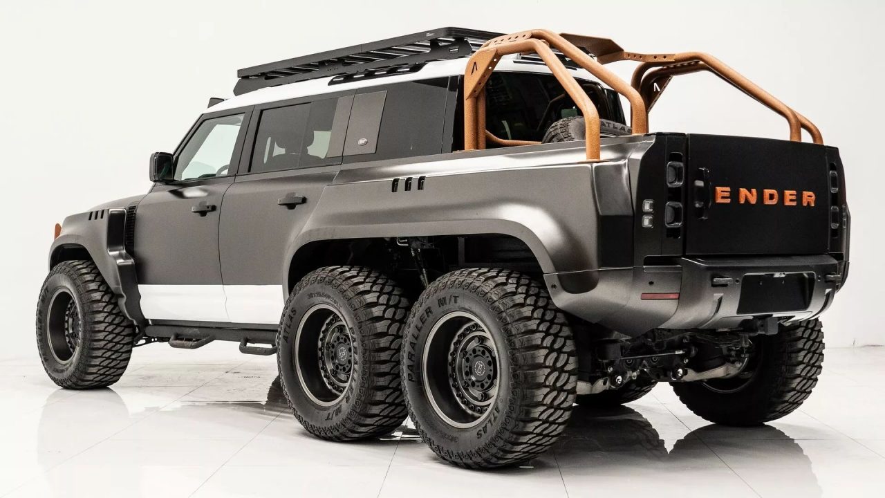 Land Rover Defender 6x6: el todoterreno definitivo