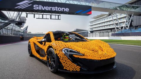 Lando Norris McLaren P1 Lego