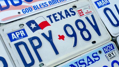 renovar el sticker de placas en Texas