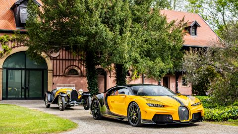 Prototipos del Bugatti Chiron que no llegaron a producirse