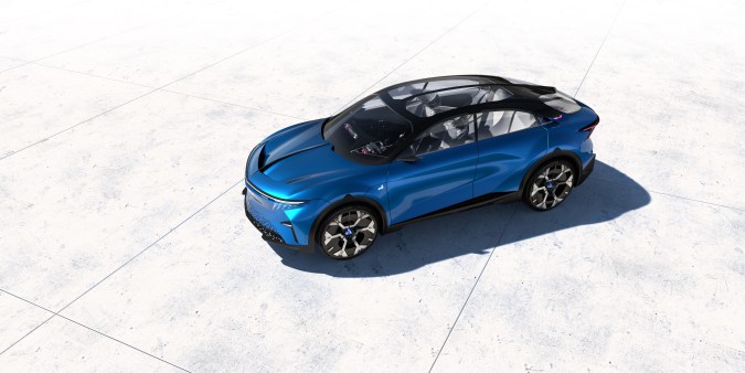 Alpine presenta el A390_β: un fastback deportivo