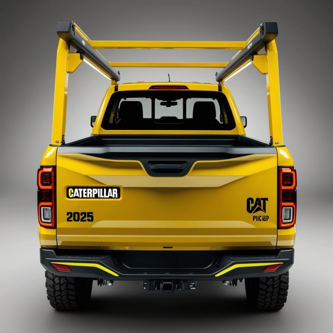 Caterpillar pickup truck 2025