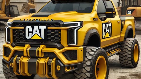 Caterpillar pickup truck 2025