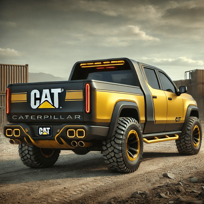 Caterpillar pickup truck 2025
