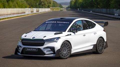 Skoda Enyaq RS Race: El SUV eléctrico que lleva espíritu de carreras