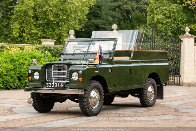 Land Rover de la Reina Isabel II: Una joya en subasta