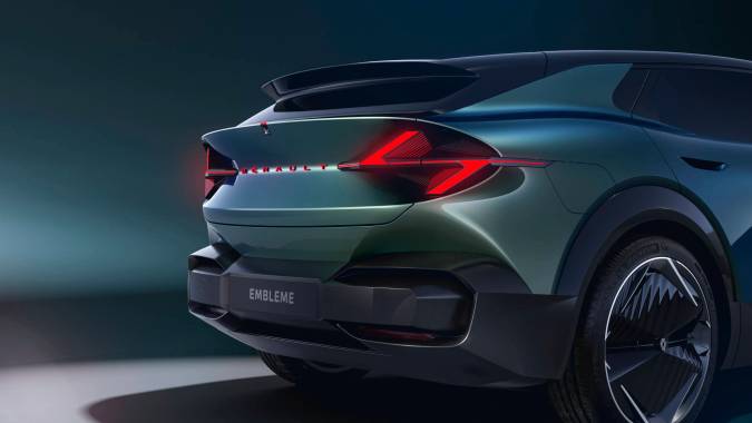 Renault Embléme, el concept car híbrido sin emisiones