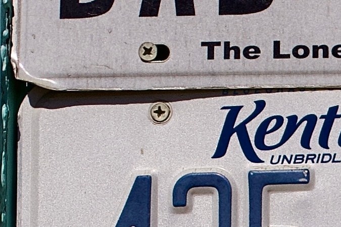 placas falsas en usa