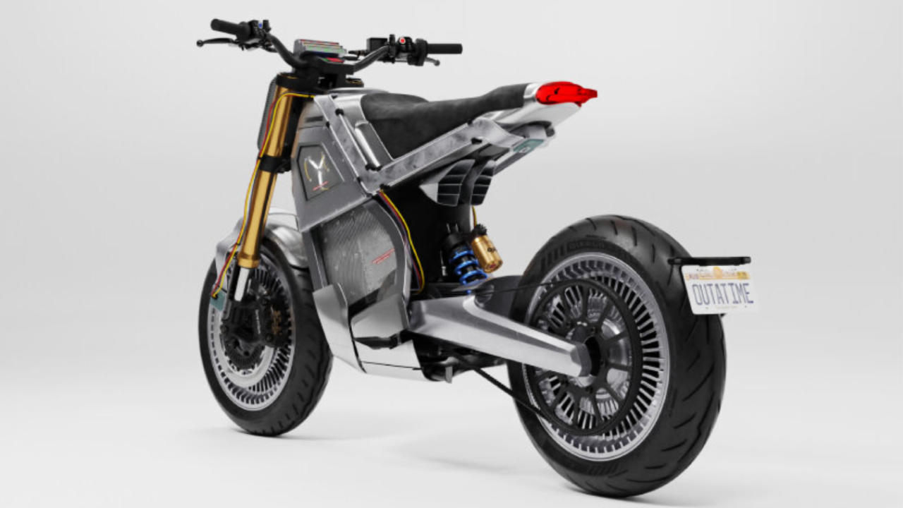 Inspirada en Volver al Futuro: DAB Motors lanza moto eléctrica DeLorean