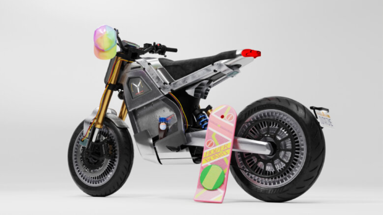 Inspirada en Volver al Futuro: DAB Motors lanza moto eléctrica DeLorean