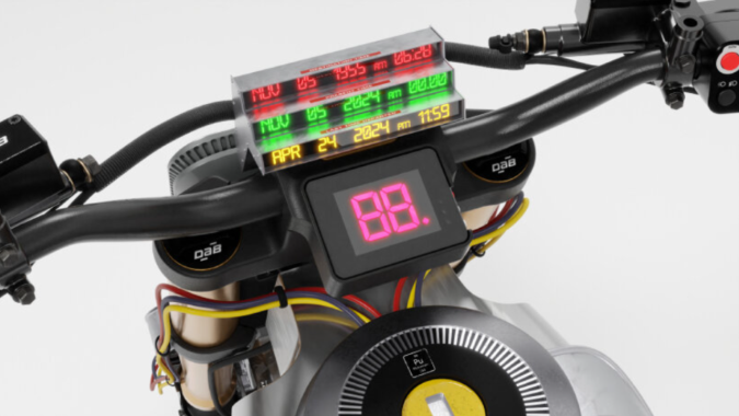 Inspirada en Volver al Futuro: DAB Motors lanza moto eléctrica DeLorean