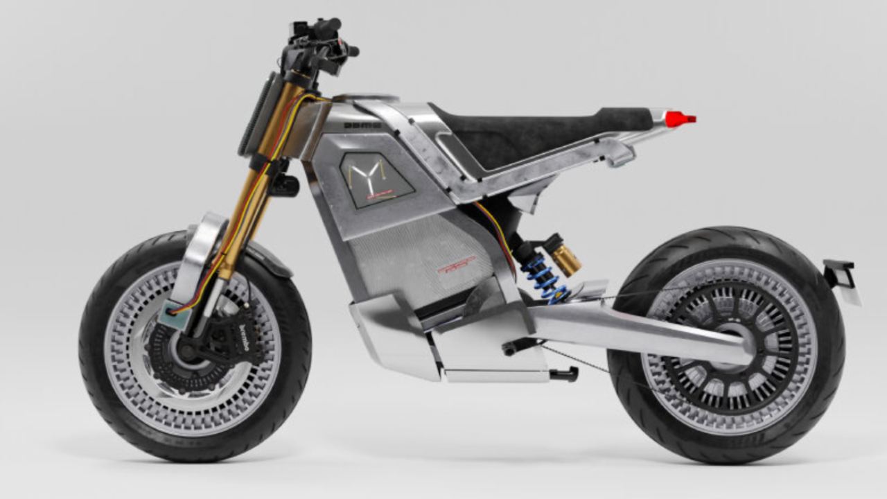 Inspirada en Volver al Futuro: DAB Motors lanza moto eléctrica DeLorean