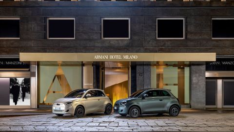 Fiat resalta la elegancia del 500e con la edición Armani