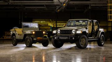 Jeep hace homenaje a sus inicios militares con el Wrangler 41