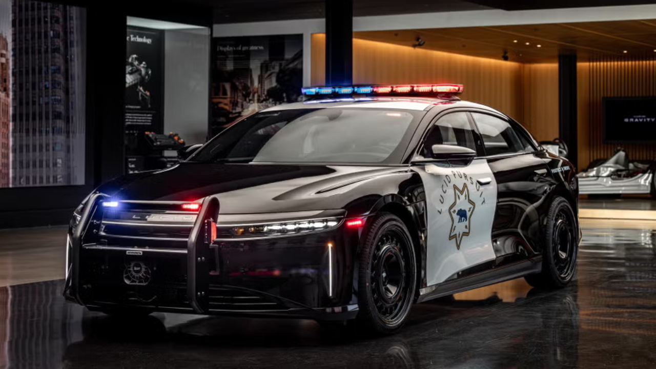 Policía de California pruebas los Lucid Air para su equipo