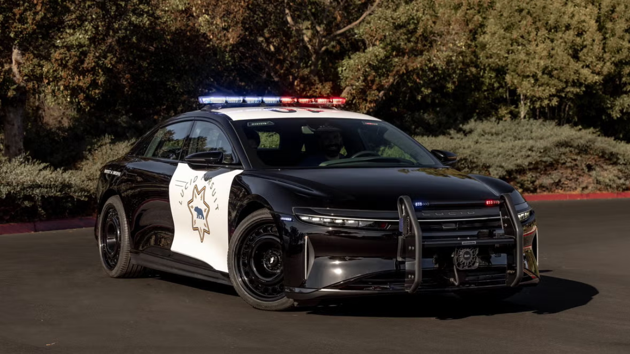 Policía de California pruebas los Lucid Air para su equipo