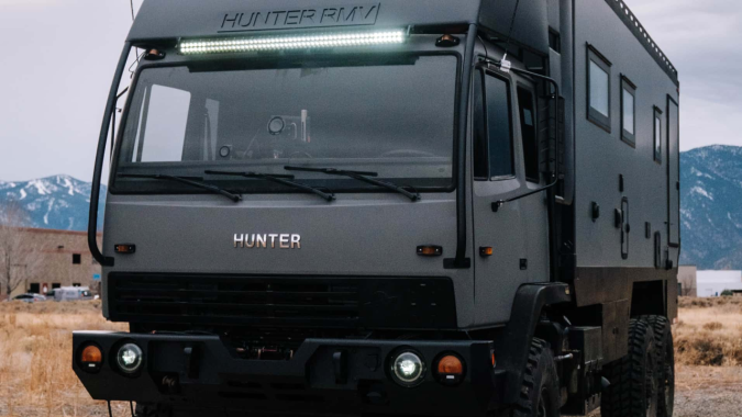 Hunter Sherpa: la autocaravana que resiste cualquier terreno
