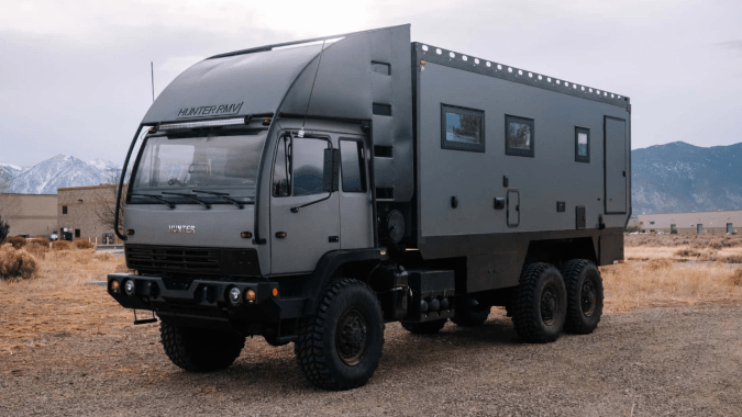 Hunter Sherpa: la autocaravana que resiste cualquier terreno