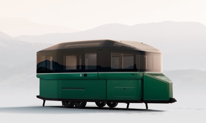 Autocaravana que se carga solo con energía solar