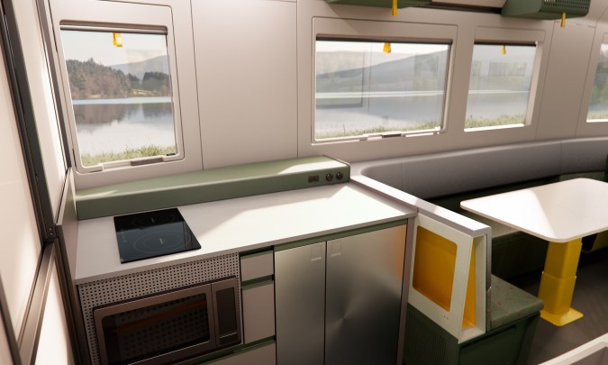 Autocaravana que se carga solo con energía solar