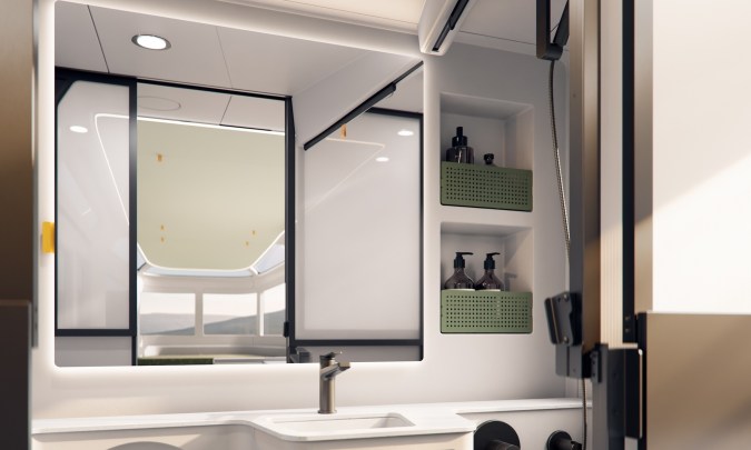 Autocaravana que se carga solo con energía solar