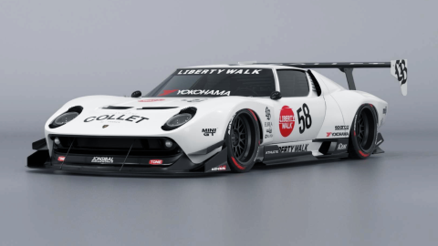 Lamborghini Miura convertido en un samurái japonés