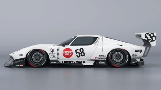 Lamborghini Miura convertido en un samurái japonés