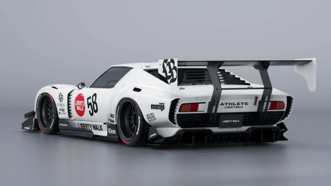Lamborghini Miura convertido en un samurái japonés