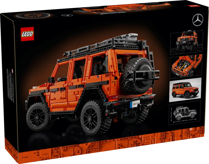 LEGO Mercedes Clase G: 2.891 piezas para su 45 aniversario