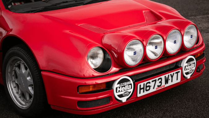 Un Ford RS 200 S será subastado por más de $300,000 dólares