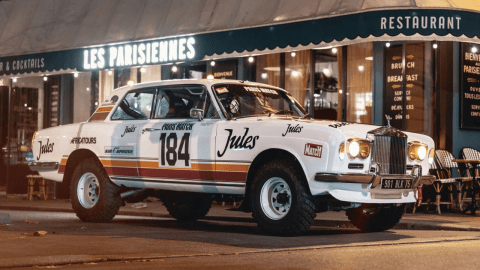 Subastan Rolls-Royce que participó en el Rally Paris Dakar de 1981