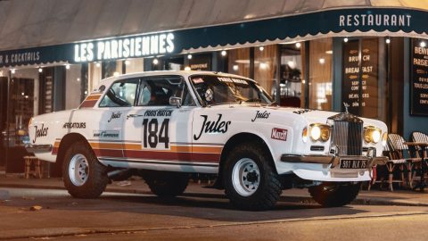 Subastan Rolls-Royce que participó en el Rally Paris Dakar de 1981
