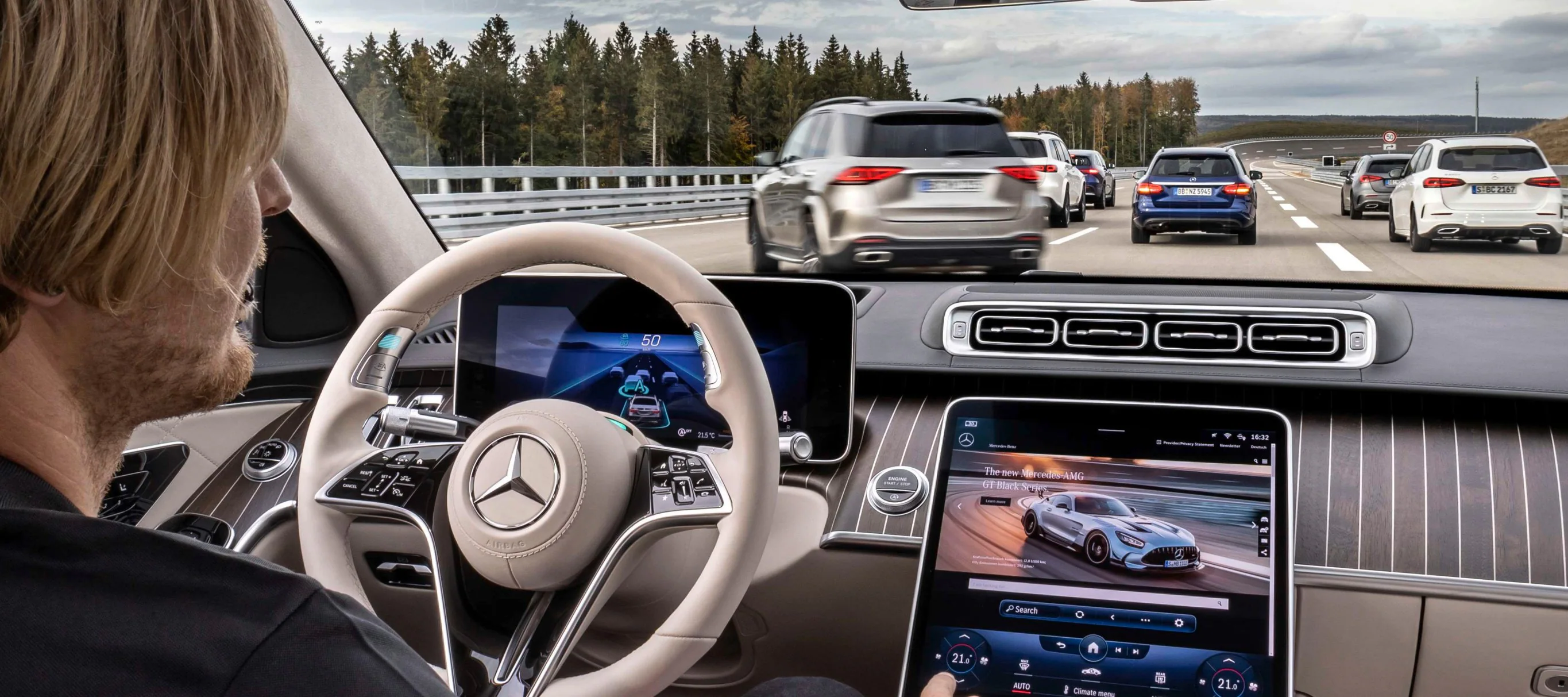 Mercedes-Benz Drive Pilot: conducción autónoma a alta velocidad