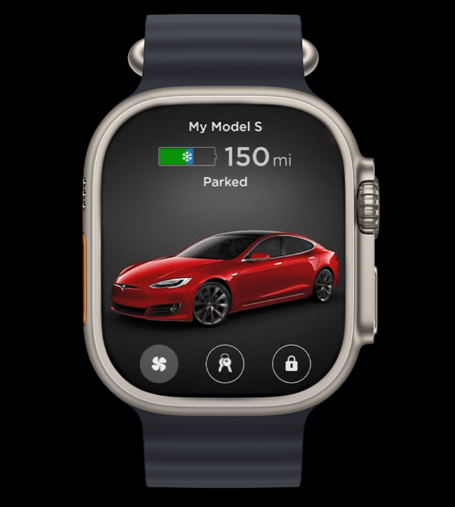 Tesla lanza una app que convierte al Apple Watch en una llave inteligente