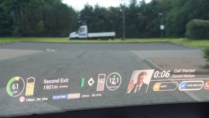 Los HUD holográficos más impresionantes vistos en el CES 2025