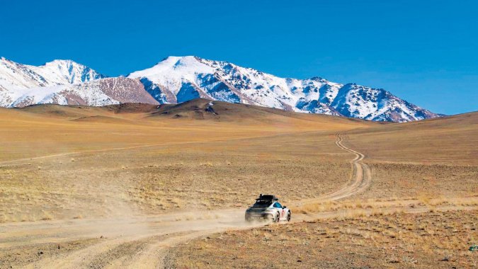 Porsche Dakar 911 recorrió más de 20,000 millas por toda Asia
