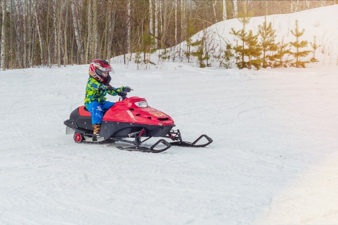 Las mejores motos de nieve para niños