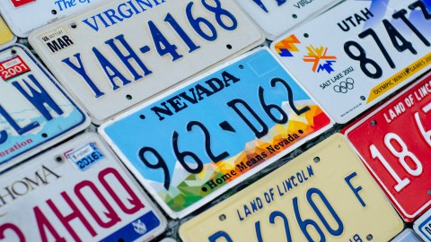 Placas de autos en Nevada