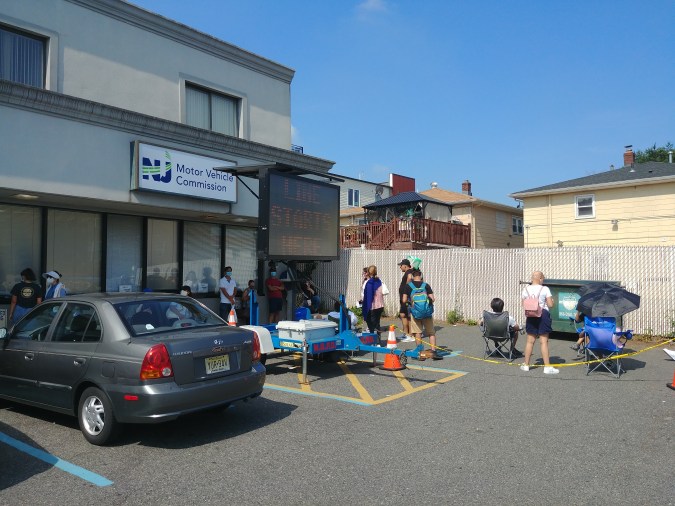 placas de carros en New Jersey