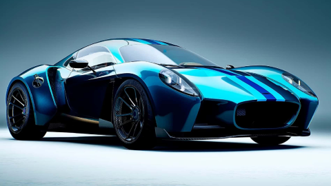 Ælla-60: el prototipo retro francés inspirado en Ferrari