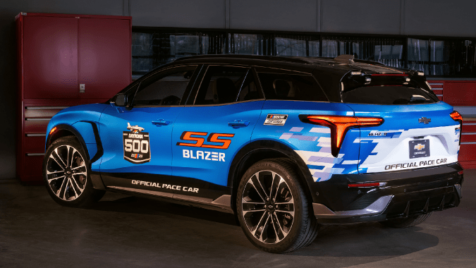 Un Chevy Blazer EV será el Pace Car de la Daytona 500 de Nascar