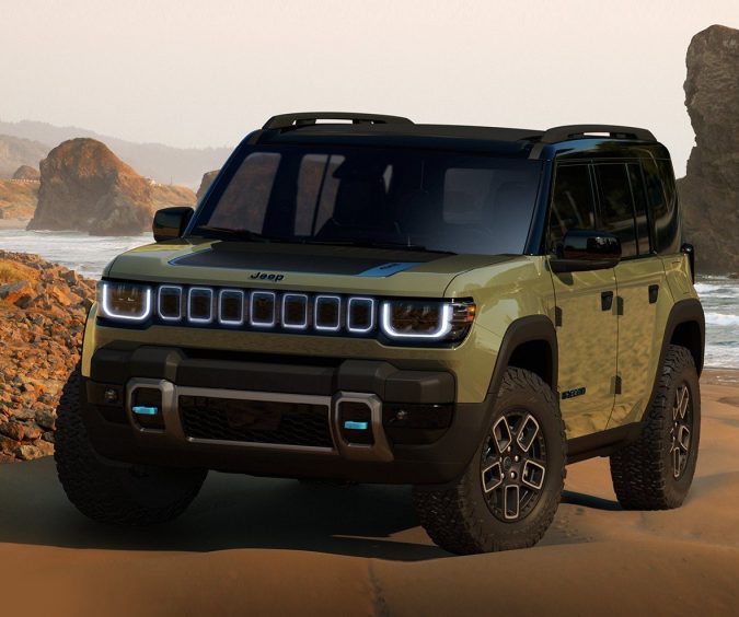 El nuevo eléctrico de Jeep debutó en el Súper Bowl