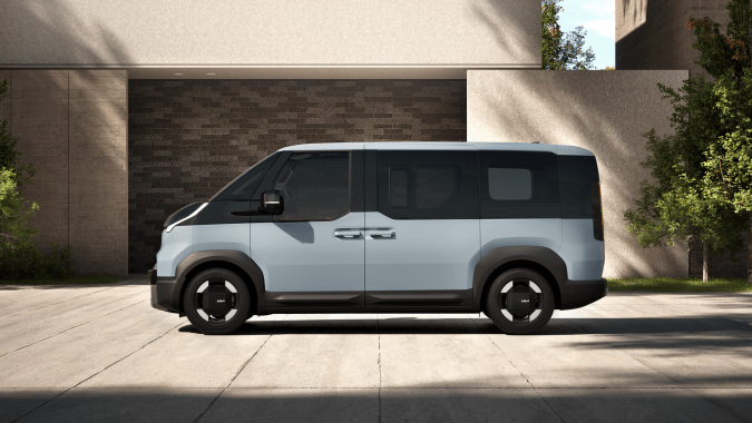 Kia muestra un adelanto de sus próximas furgonetas EV