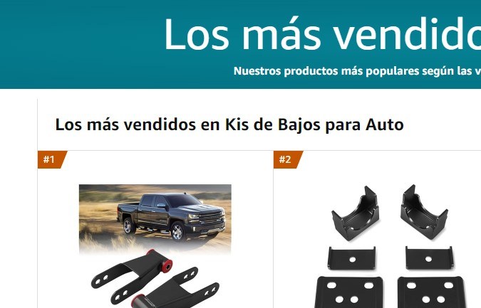 Qué son los chacos para bajar trocas y qué opciones hay