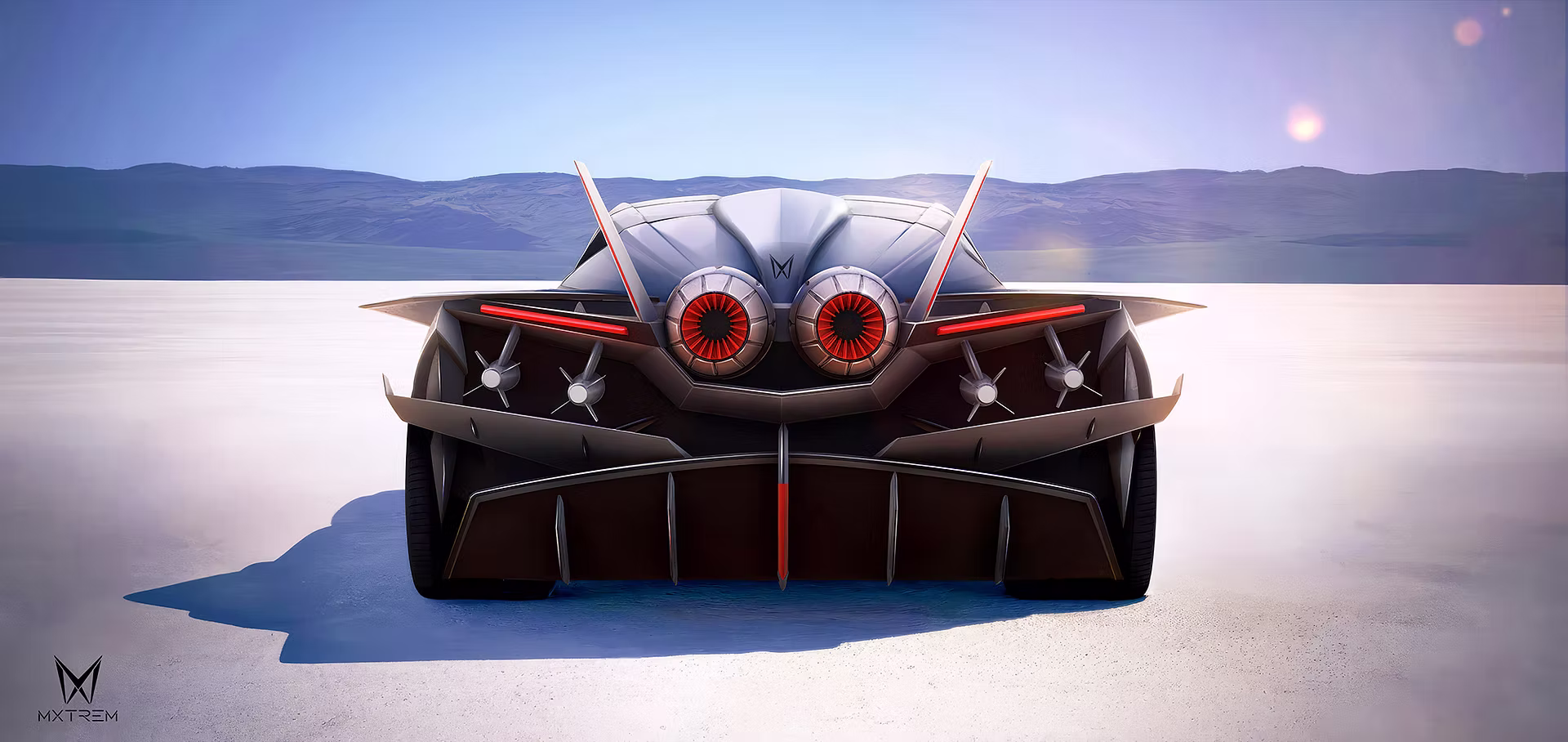 Convierten un Corvette C8 en un avión de combate